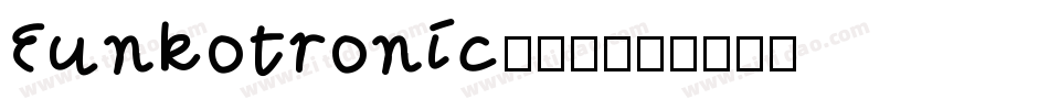 Funkotronic转换器字体转换
