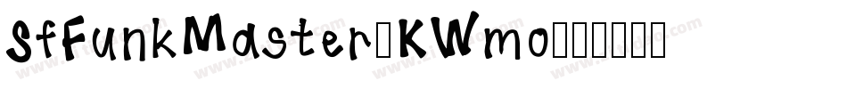 SfFunkMaster-KWmo字体转换