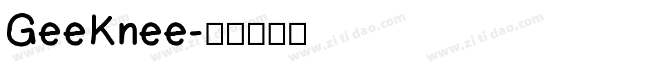 GeeKnee字体转换