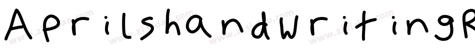 AprilshandwritingRegular-mpGj字体转换