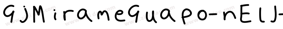 GjMirameGuapo-nElJ字体转换