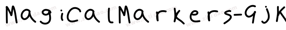 MagicalMarkers-GjKg字体转换