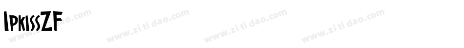 IpkissZF字体转换