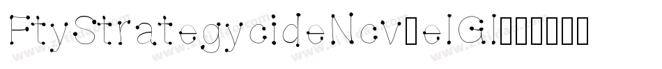 FtyStrategycideNcv-elGl字体转换