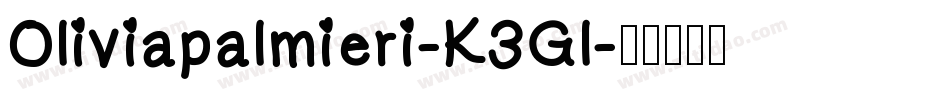Oliviapalmieri-K3Gl字体转换