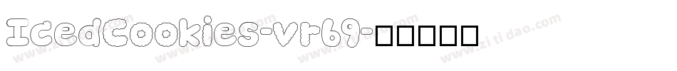 IcedCookies-vr69字体转换