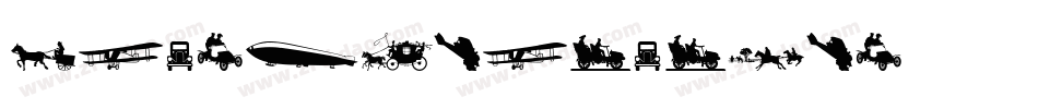 Transportation字体转换