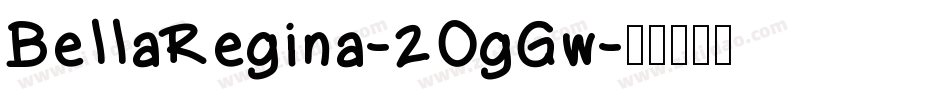 BellaRegina-2OgGw字体转换