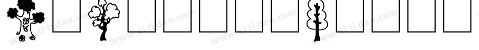 CfPrettyTreesRegular-KKOe字体转换
