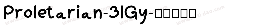 Proletarian-3lGy字体转换 Proletarian-3lGy字体转换