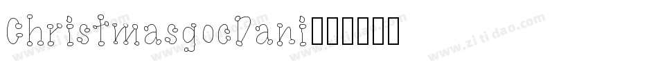 ChristmasgocDani字体转换