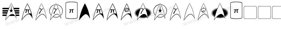 Trek-Arrowheads字体转换
