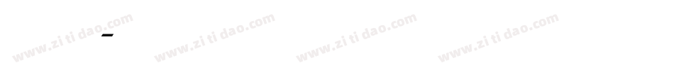 quarthin字体转换