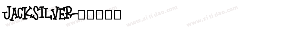 Jacksilver字体转换
