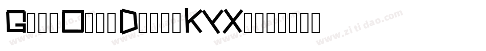 GameOverDude-KYXy字体转换