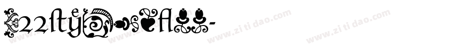 P22Tyndale字体转换