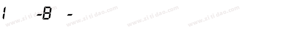 Iquartz-Bold字体转换