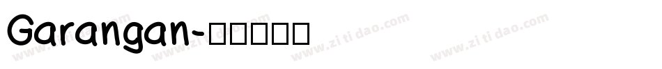 Garangan字体转换