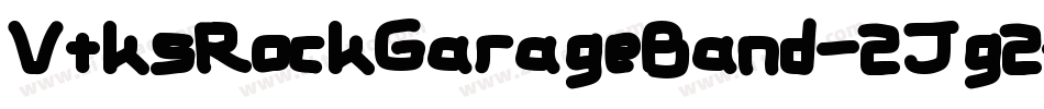 VtksRockGarageBand-ZJgZ字体转换
