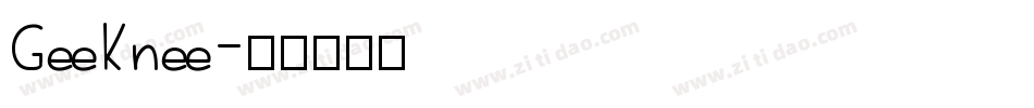 GeeKnee字体转换