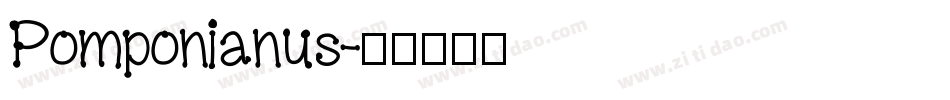 Pomponianus字体转换