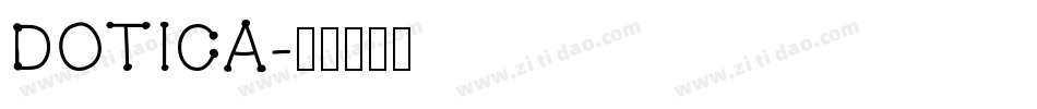 Dotica字体转换