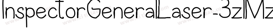 InspectorGeneralLaser-3zlMz字体转换