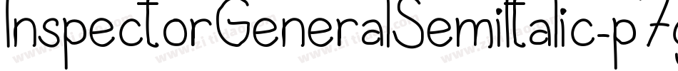 InspectorGeneralSemiItalic-p7gBZ字体转换