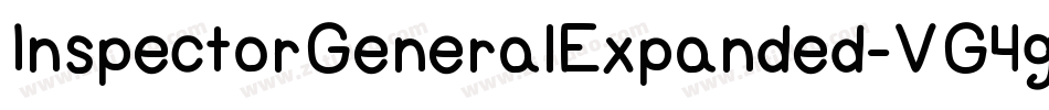 InspectorGeneralExpanded-VG4gV字体转换