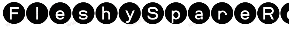FleshySpareRegular-6zw6字体转换
