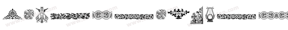 VictorianFreeOrnamentsTwo-B7Zw字体转换