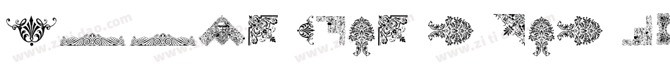 P22Victorian-OrnamentsOne字体转换