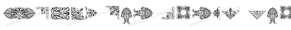 Rough-Ornaments-Free字体转换