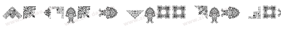 Victorian-Free-Ornaments-Two字体转换