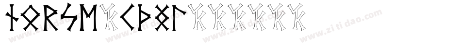 Norse-KaWl字体转换