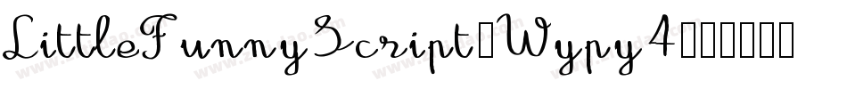LittleFunnyScript-Wypy4字体转换