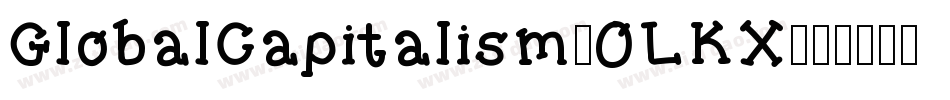 GlobalCapitalism-0LKX字体转换