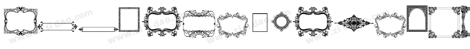 VintageFrames14-0rO4字体转换