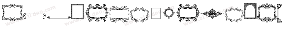 VintageFrames21-5wOx字体转换