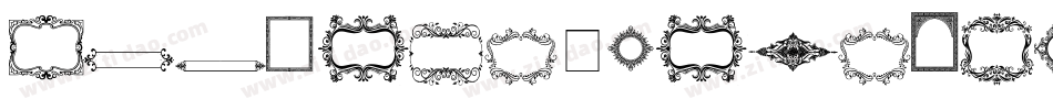 VintageFrames26-1MaB字体转换