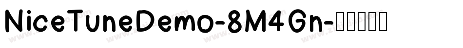 NiceTuneDemo-8M4Gn字体转换