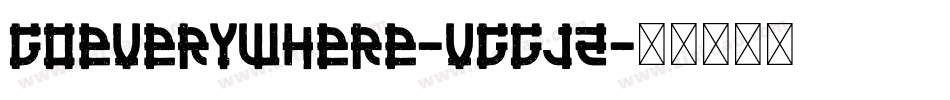 GoEverywhere-VGGjZ字体转换