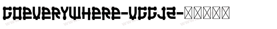 GoEverywhere-VGGjZ字体转换