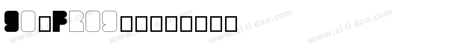 Go-Frog-2字体转换