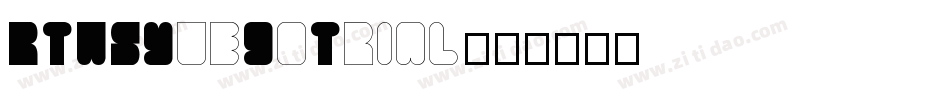 RTWSYueGoTrial字体转换
