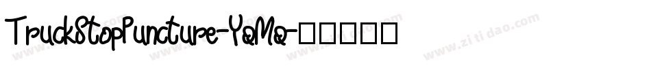 TruckStopPuncture-YqMq字体转换