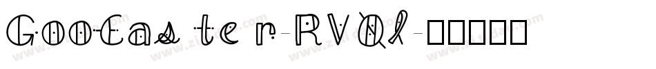 GooEaster-RV0l字体转换