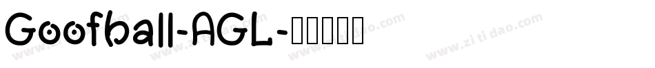 Goofball-AGL字体转换
