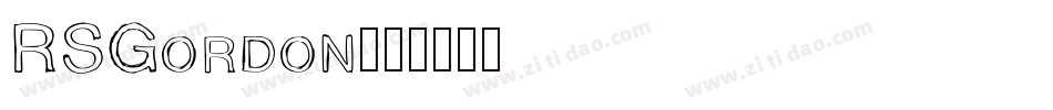 RSGordon字体转换