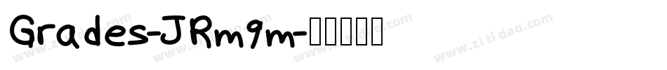 Grades-JRm9m字体转换